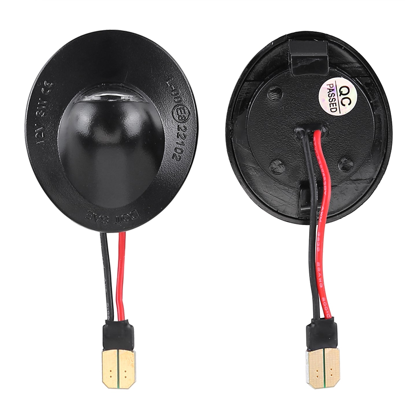 2pcs LED License Plate Light Car Modification Parts Tag Light Compatible for Ford F150/F250/F350