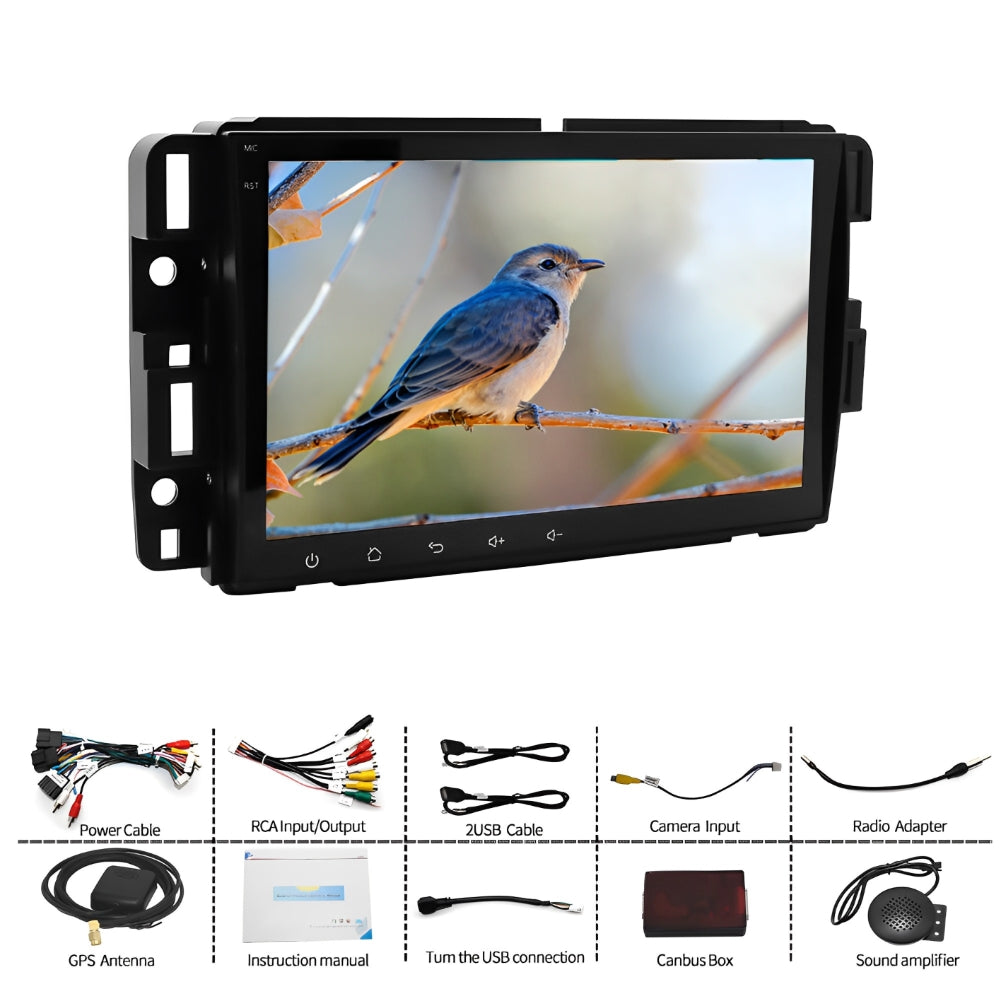 8inch Car Stereo Radio GPS Navi Compatible for Chevrolet GMC Android 13
