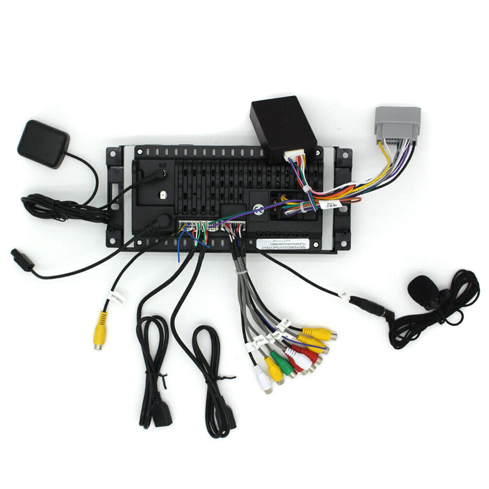 Android 13 Car Stereo for Jeep Wrangler 2007–2017 – 7" Touchscreen with Wireless CarPlay, Android Auto, GPS, Bluetooth, 2+32GB, AHD Backup Camera Also compatible with select Chrysler & Dodge models