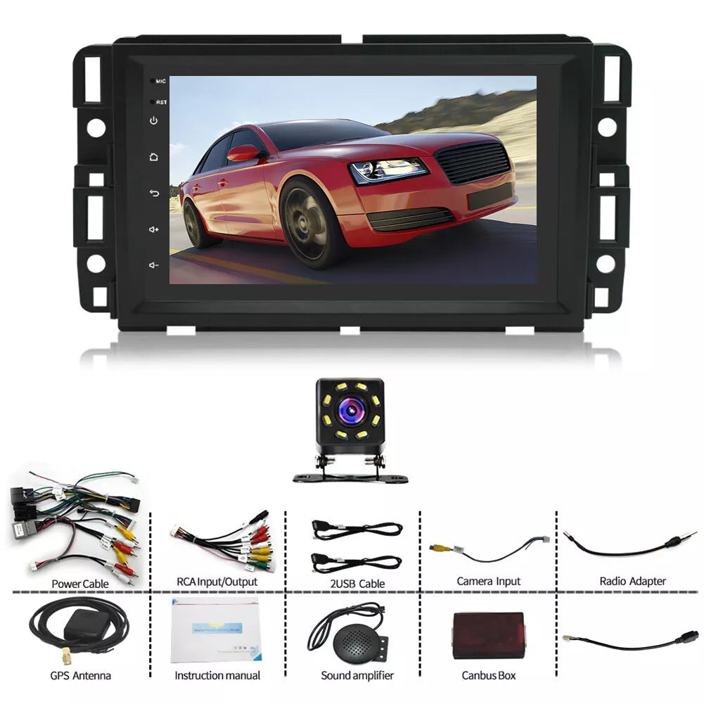 For GMC Chevrolet Chevy Yukon Sierra Acadia 7" Android 13 Car Radio GPS Carplay