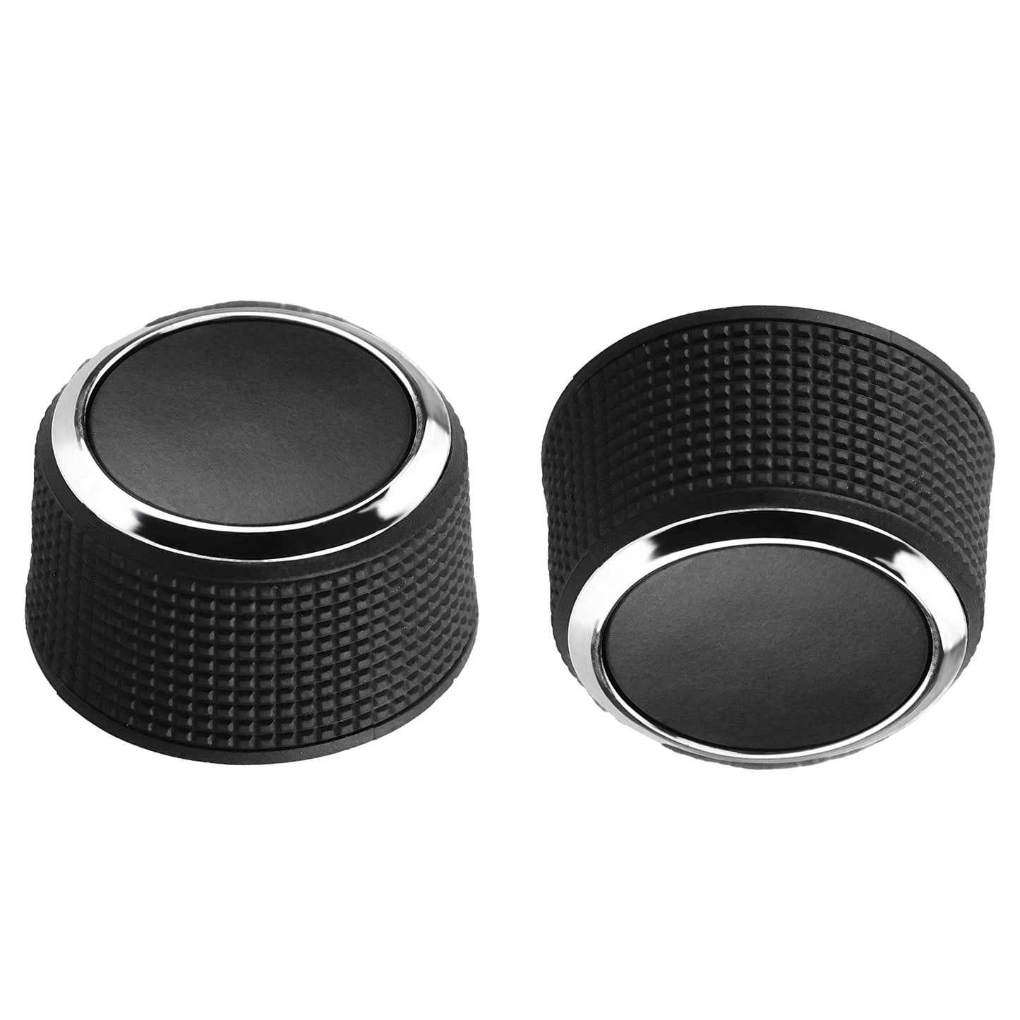 2PCS Rear Audio Control Knobs Compatible with Escalade, Enclave, Tahoe, Chevrolet, GMC - Part# 22912547
