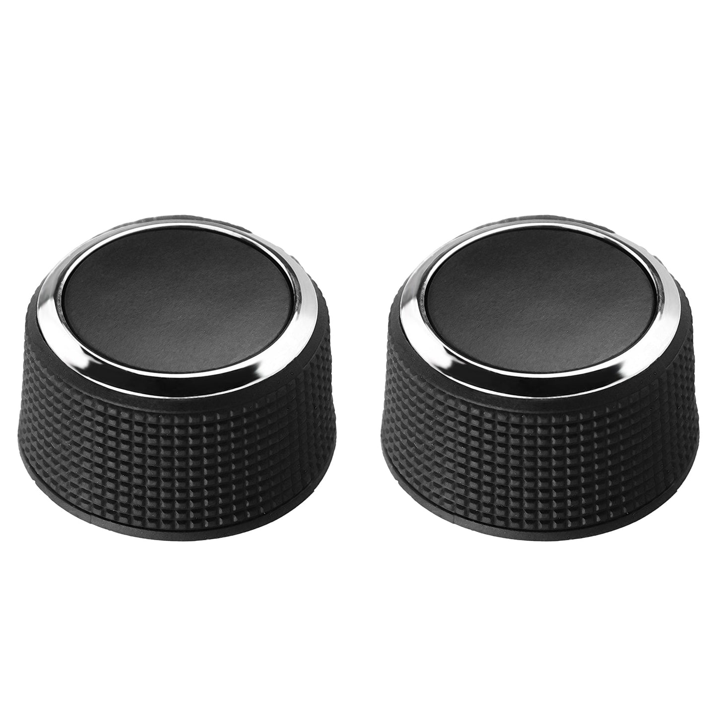 2PCS Rear Audio Control Knobs Compatible with Escalade, Enclave, Tahoe, Chevrolet, GMC - Part# 22912547
