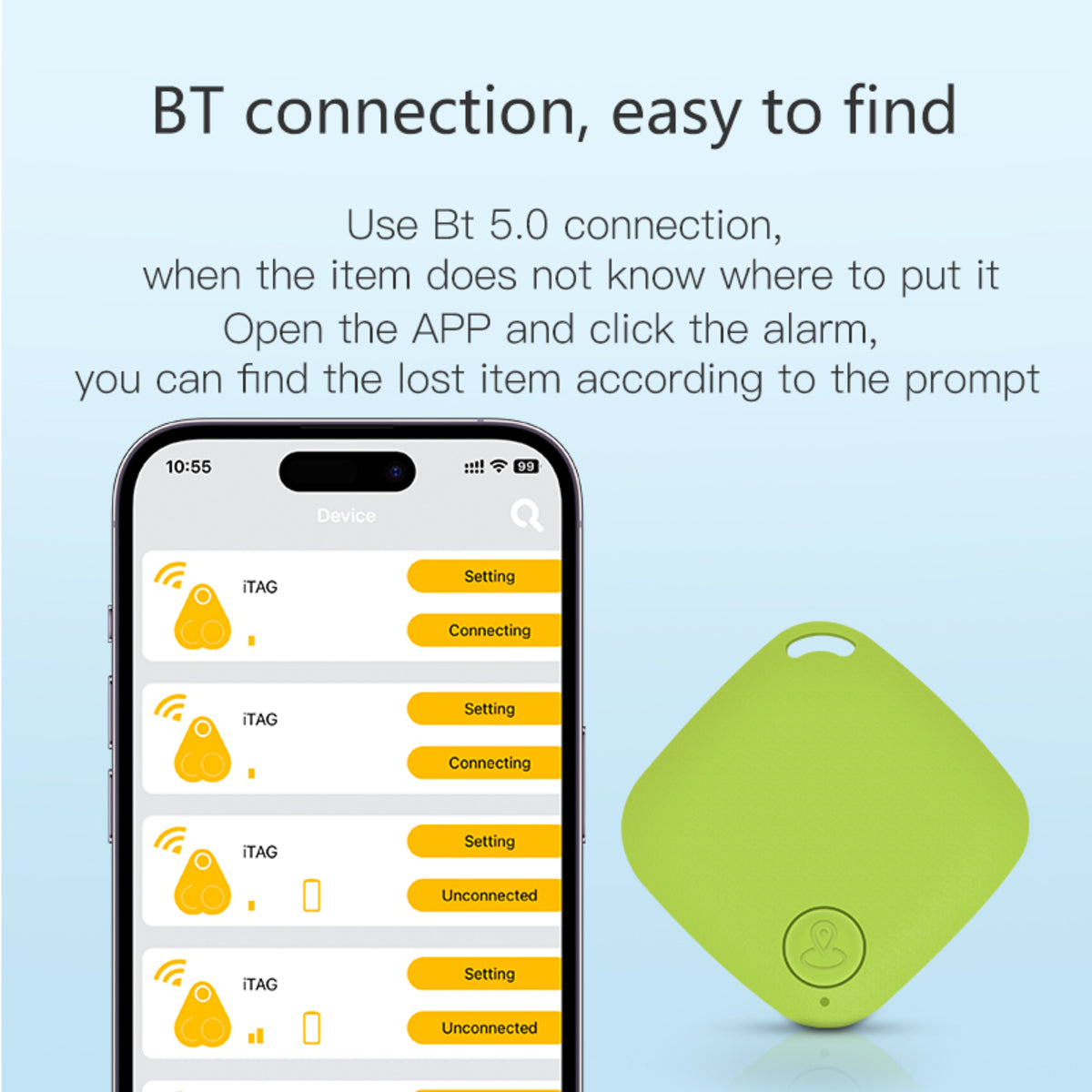 5-Pack Anti-lost Wireless GPS Tracker Locator Finder For Kid Key Pet Dog Bicycle