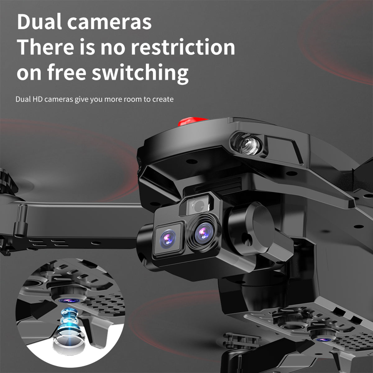 NEW 2025 CS-1 Drone 6K Professional Dual camera ESC WIFI FPV Four Axis Folding RC Aerial Photography Toy dron 4k profesional