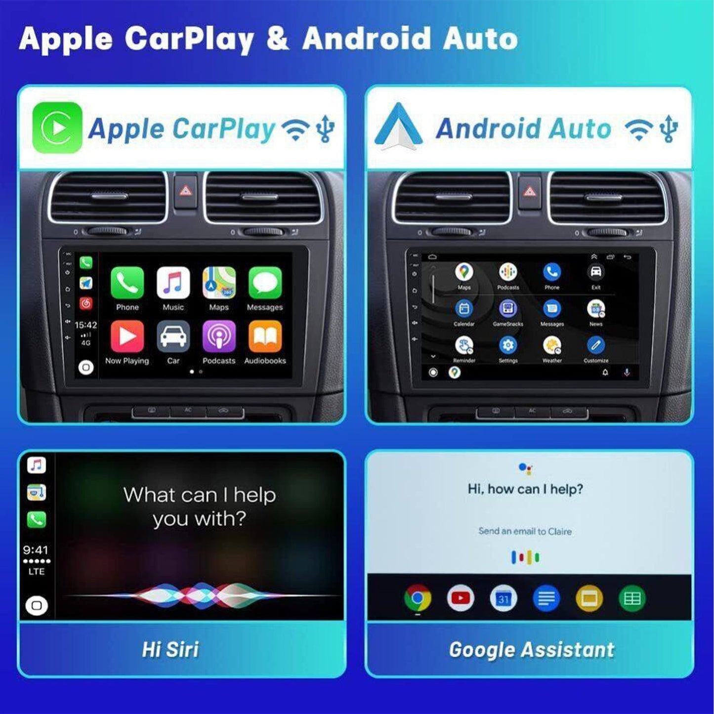 8 Core 4G+64G Android 13.0 Apple Carplay Car Radio For Ford F150 F-150 2009-2014