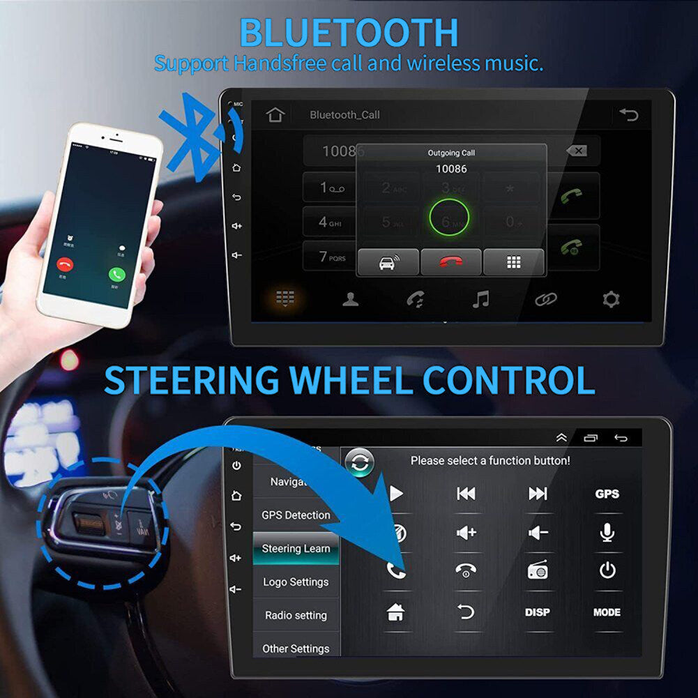 Android 13 Car Stereo for Honda Civic 2016-2020 – 9 Inch Touch Screen with CarPlay, Android Auto, 2+32G, 4-LED Backup Camera