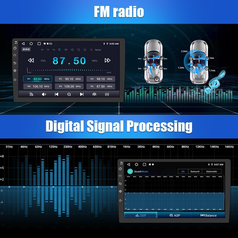 8 Core 4G+64G Android 13.0 Apple Carplay Car Radio For Ford F150 F-150 2009-2014