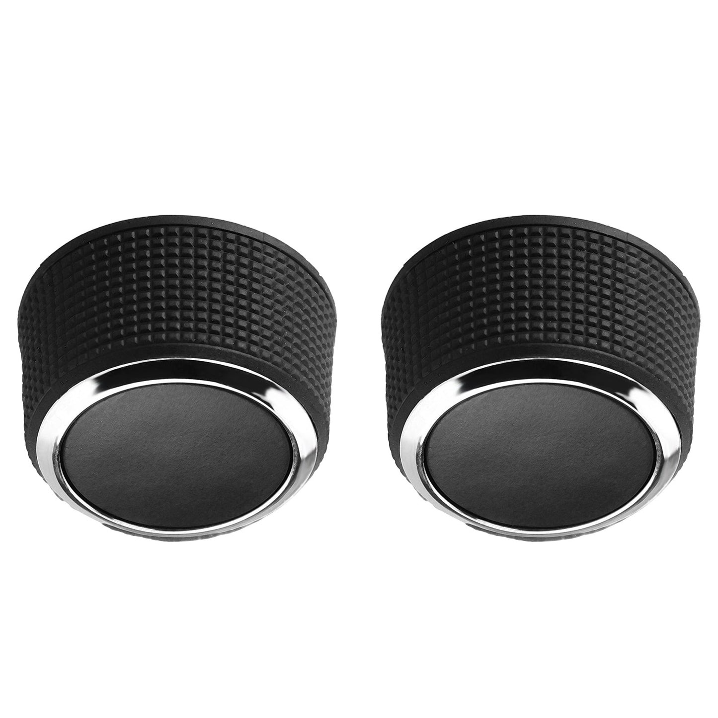 2PCS Rear Audio Control Knobs Compatible with Escalade, Enclave, Tahoe, Chevrolet, GMC - Part# 22912547