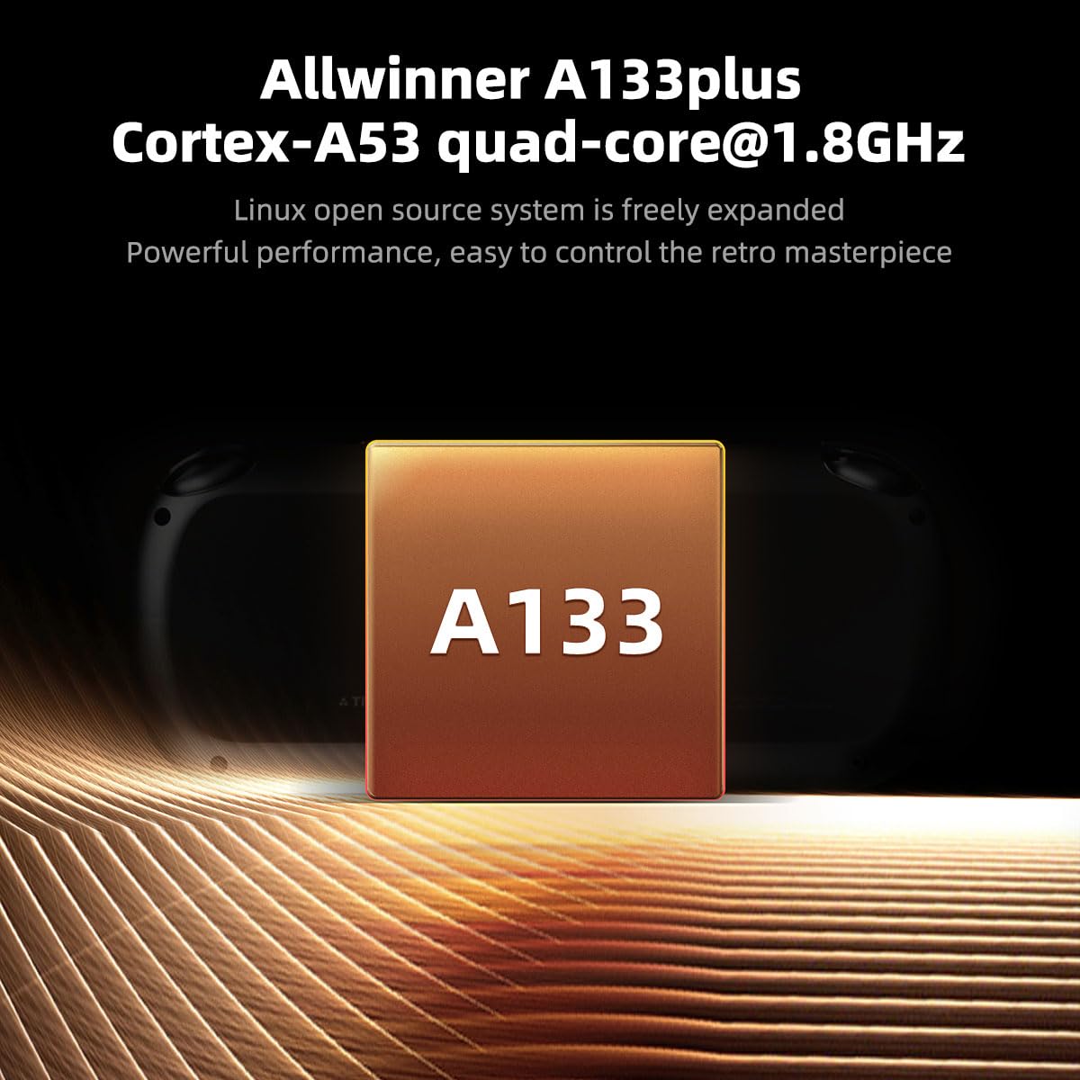 𝗧𝗿𝗶𝗺𝘂𝗶 Smart Pro Retro Game Console 4.96-Inches 720x1280 IPS Screen Built-in 256G TF Card Video Gaming Consoles 5000mAh Lithium Battery Supports Multiple Simulators Casual Game Console