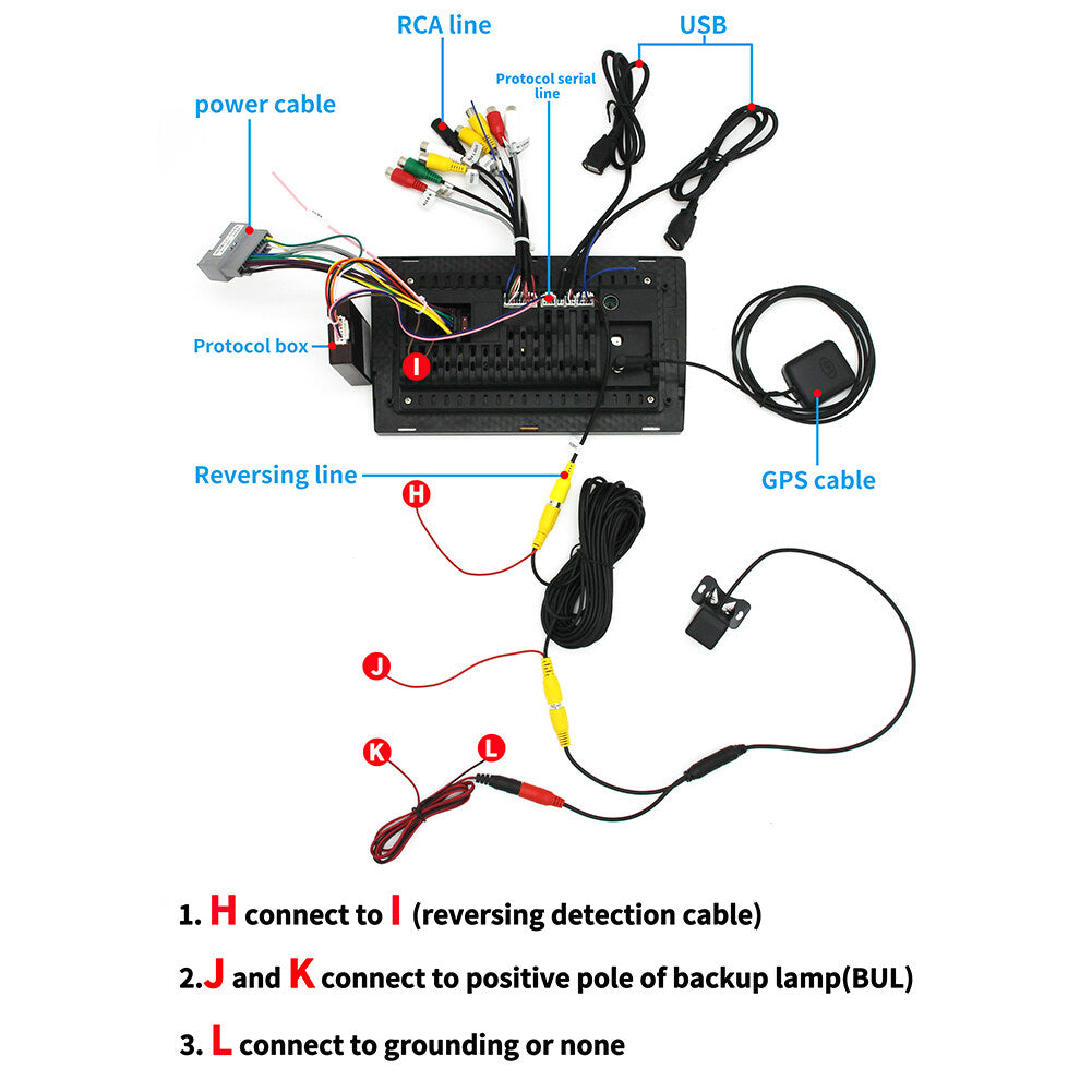 Android 13 Car Stereo for Honda Civic 2016-2020 – 9 Inch Touch Screen with CarPlay, Android Auto, 2+32G, 4-LED Backup Camera