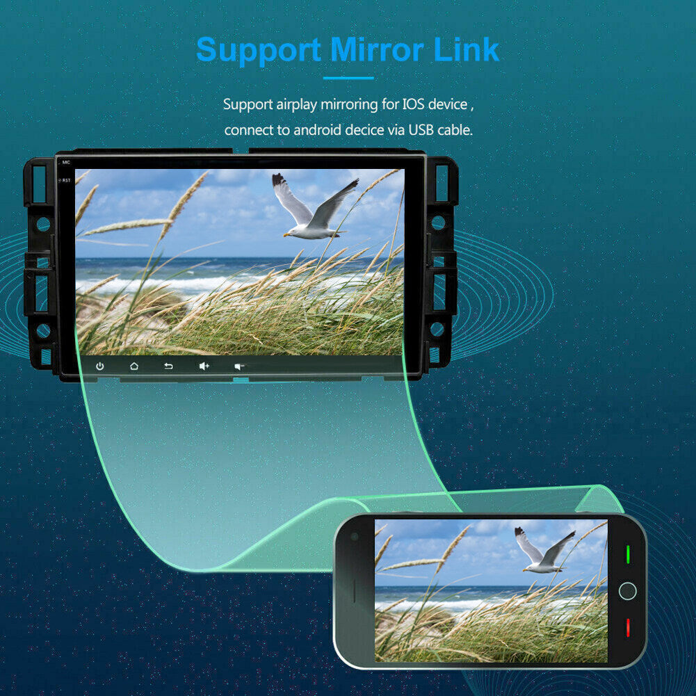 8inch Car Stereo Radio GPS Navi Compatible for Chevrolet GMC Android 13