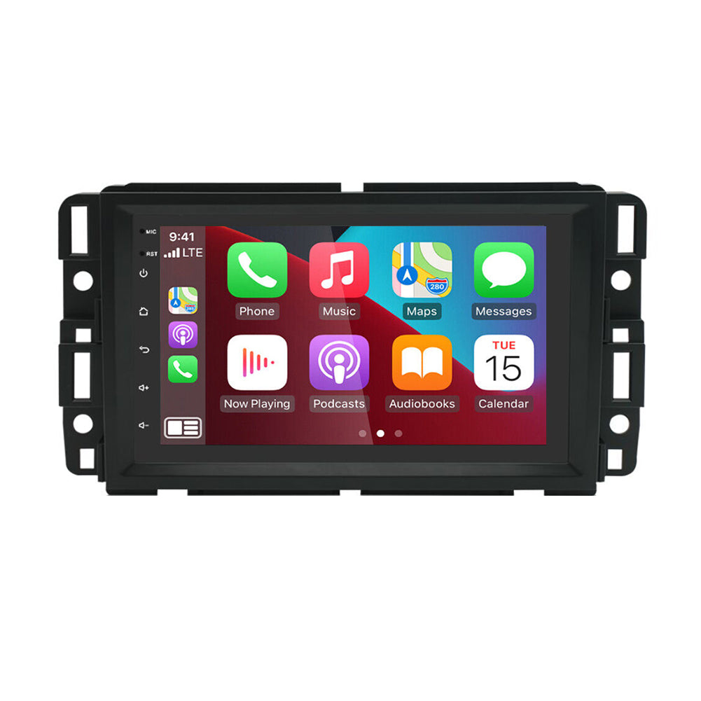 Android 13 Car Stereo for GMC/Chevrolet Silverado 1500 Yukon Sierra Acadia (2009–2012) – 7" Touchscreen, Wireless CarPlay & Android Auto, 2+32GB, 8-LED Backup Camera, GPS, Bluetooth