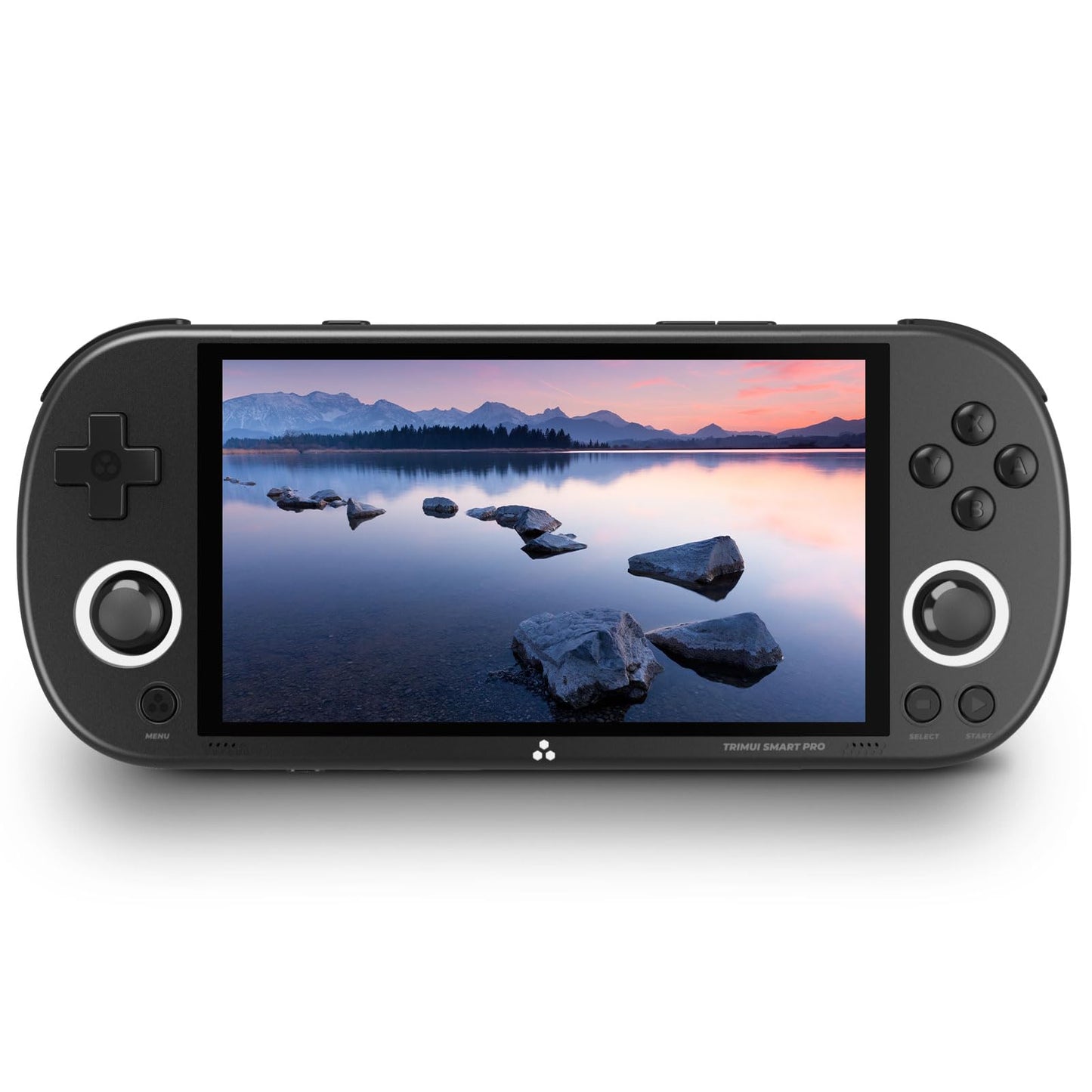 𝗧𝗿𝗶𝗺𝘂𝗶 Smart Pro Retro Game Console 4.96-Inches 720x1280 IPS Screen Built-in 256G TF Card Video Gaming Consoles 5000mAh Lithium Battery Supports Multiple Simulators Casual Game Console