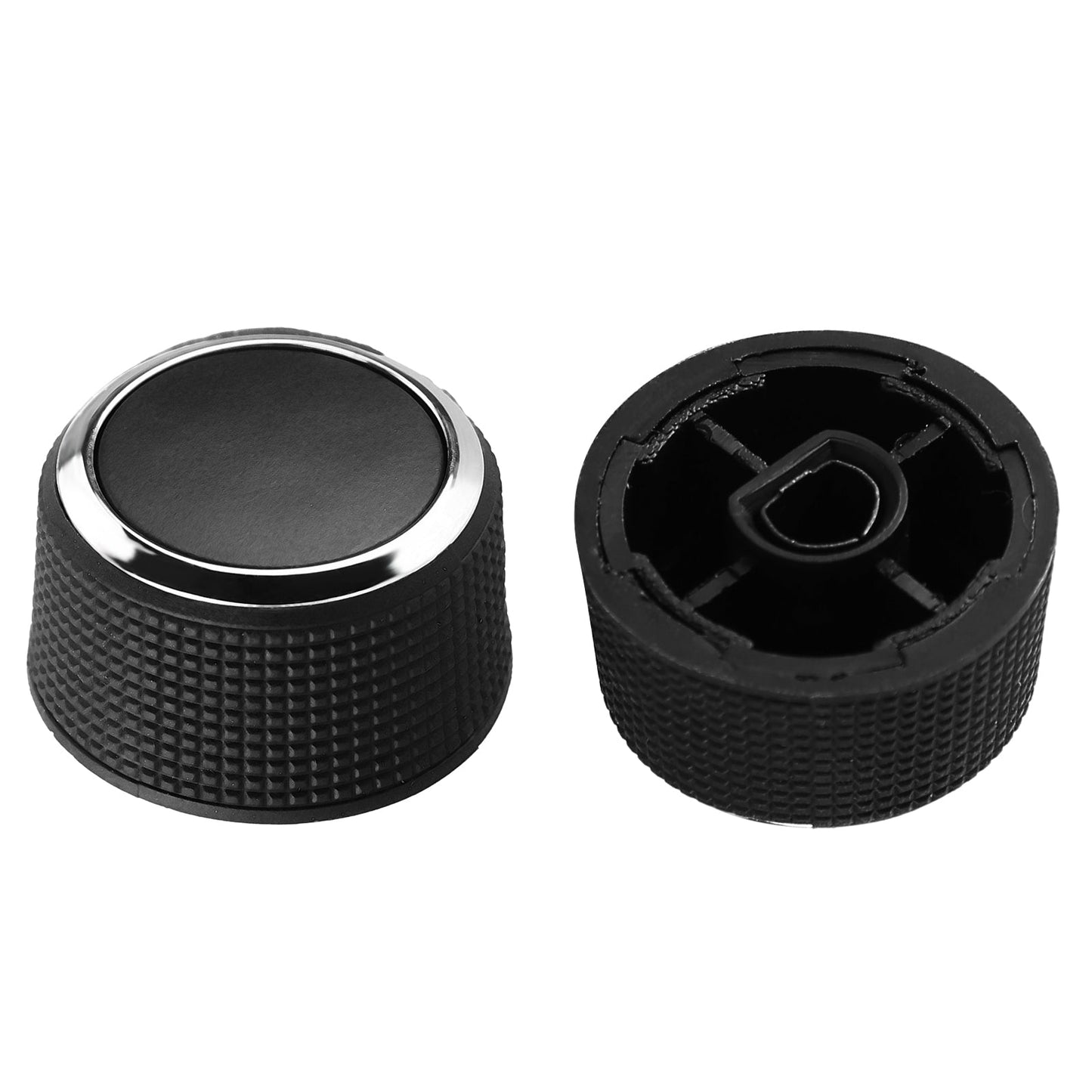 2PCS Rear Audio Control Knobs Compatible with Escalade, Enclave, Tahoe, Chevrolet, GMC - Part# 22912547