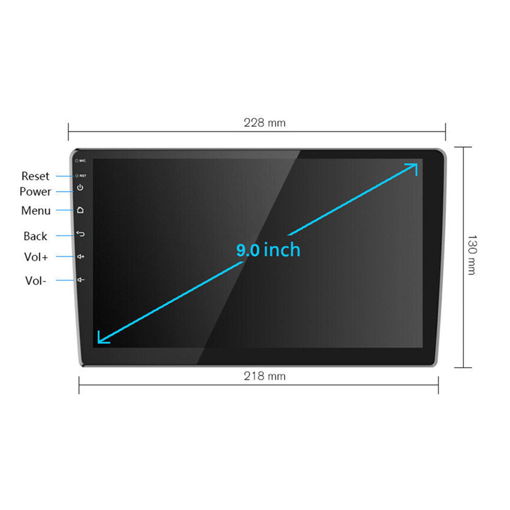 Android 13 Car Stereo for Honda Civic 2016-2020 – 9 Inch Touch Screen with CarPlay, Android Auto, 2+32G, 4-LED Backup Camera