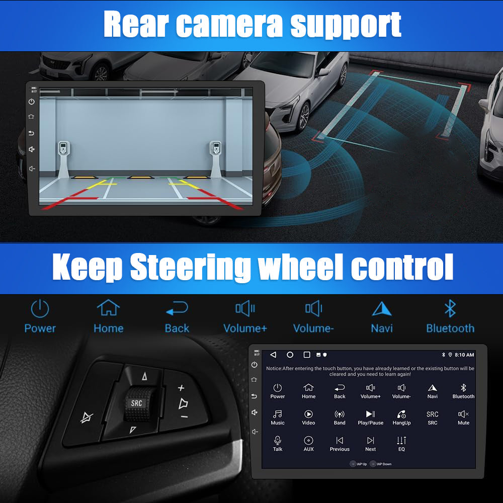 8 Core 4G+64G Android 13.0 Apple Carplay Car Radio For Ford F150 F-150 2009-2014