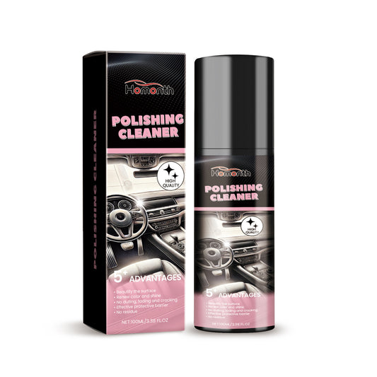 Car Interior Cleaner Interior Polish and Restorer 100ML Deep Clean Polishing Cleaner