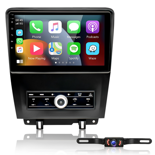 10Inch Car Stereo Radio GPS Navigation 2+32G Compatible for Mustang 2010-2014 Android 13