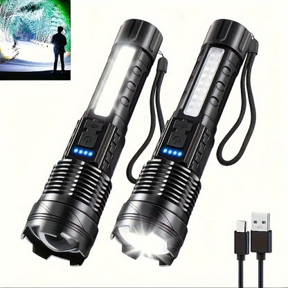 A76 Tactical Flashlight – Powerful, Compact & Reliable for Outdoor Adventures and Emergency Lighting