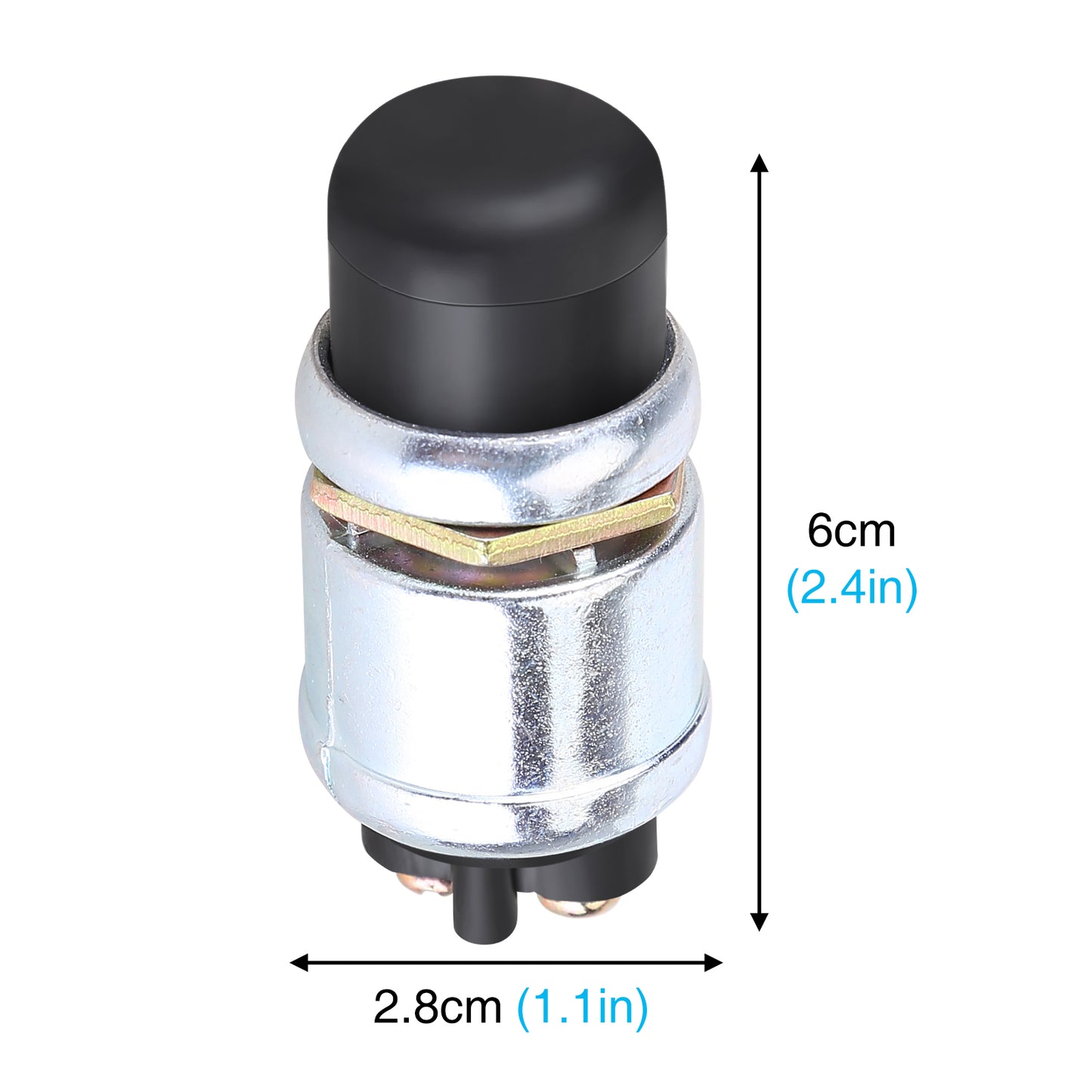 Waterproof Switch Push Button Horn Engine Start Starter For Car Boat Track 12V