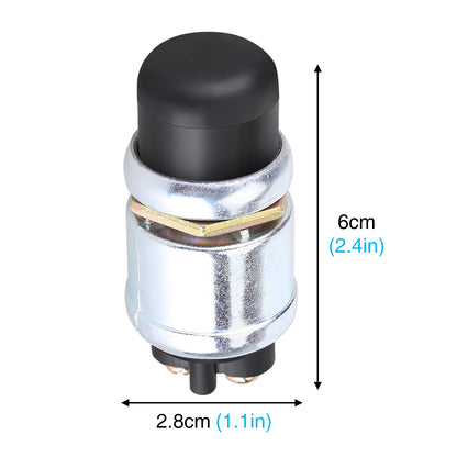 Waterproof Switch Push Button Horn Engine Start Starter For Car Boat Track 12V
