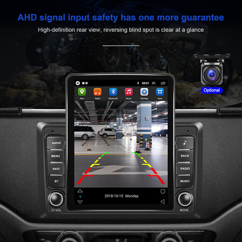 9.7in CarPlay Radio Car Stereo Radio Android 10.0 GPS Wifi 2DIN with Camera