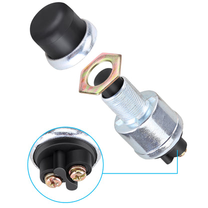 Waterproof Switch Push Button Horn Engine Start Starter For Car Boat Track 12V