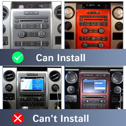 CarPlay & Android Auto Car Stereo for Ford F-150 (2009–2014) – 9" Touchscreen, Android 13, 2+32GB, AHD Backup Camera Compatible