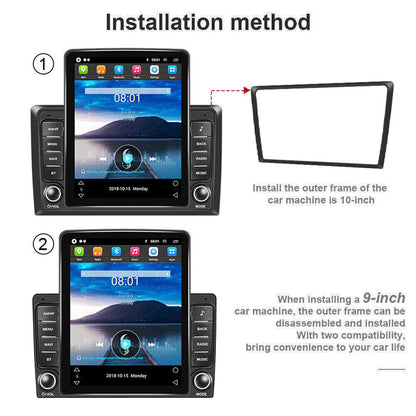 9.7in CarPlay Radio Car Stereo Radio Android 10.0 GPS Wifi 2DIN with Camera