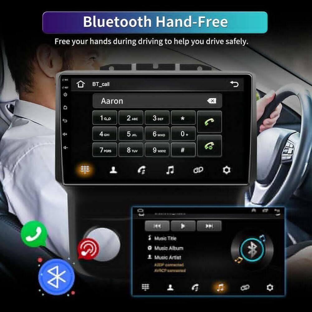 Android 13 Car Stereo for Dodge RAM (2013–2019) – 9" Touchscreen, Built-in CarPlay & Android Auto, 2GB+32GB, 12-LED Backup Camera, Black Frame (Manual A/C Version)