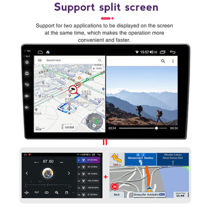 Android 13 Car Stereo for Honda Accord (2008–2013) – 10" Touchscreen, Built-in CarPlay & Android Auto, 2+32GB, Short License Plate Backup Camera
