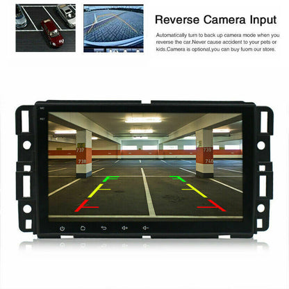 8inch Car Stereo Radio GPS Navi Compatible for Chevrolet GMC Android 13
