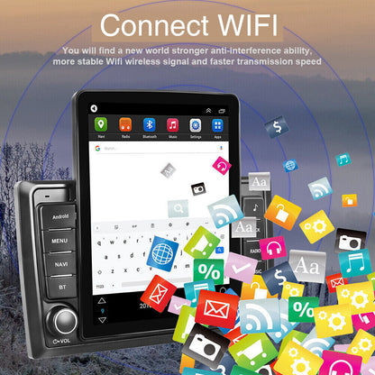 9.7in CarPlay Radio Car Stereo Radio Android 10.0 GPS Wifi 2DIN with Camera