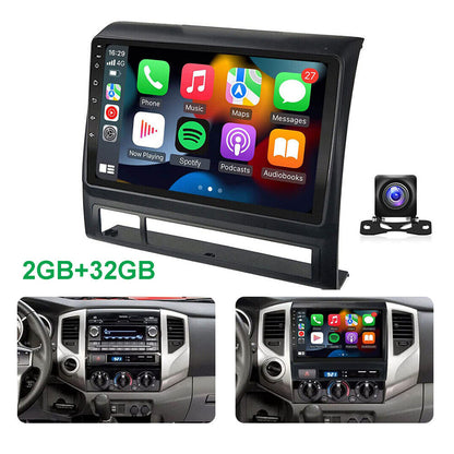 9" Android 13 Car Stereo for 2005–2013 Toyota Tacoma with Built-in CarPlay & Android Auto | 2+32G | AHD Backup Camera Included