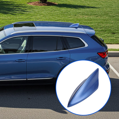 TukboTech  Empennages Car Shark Fin Antenna Cover Universal Roof Mount Antenna Radio Signal Roof Aerial Decoration Antenna Cover with Adhesive Tape for Vehicle Car Truck SUV