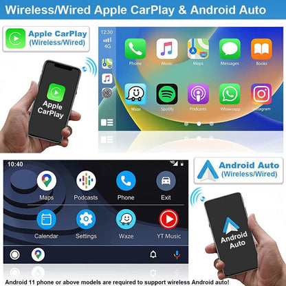 9 Inches Android 13 Car Stereo Radio 2+32G Wifi Compatible for Mercedes Benz Sprinter 2006-2017 with GPS Navi Carplay