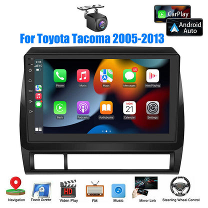 9" Android 13 Car Stereo for 2005–2013 Toyota Tacoma with Built-in CarPlay & Android Auto | 2+32G | AHD Backup Camera Included
