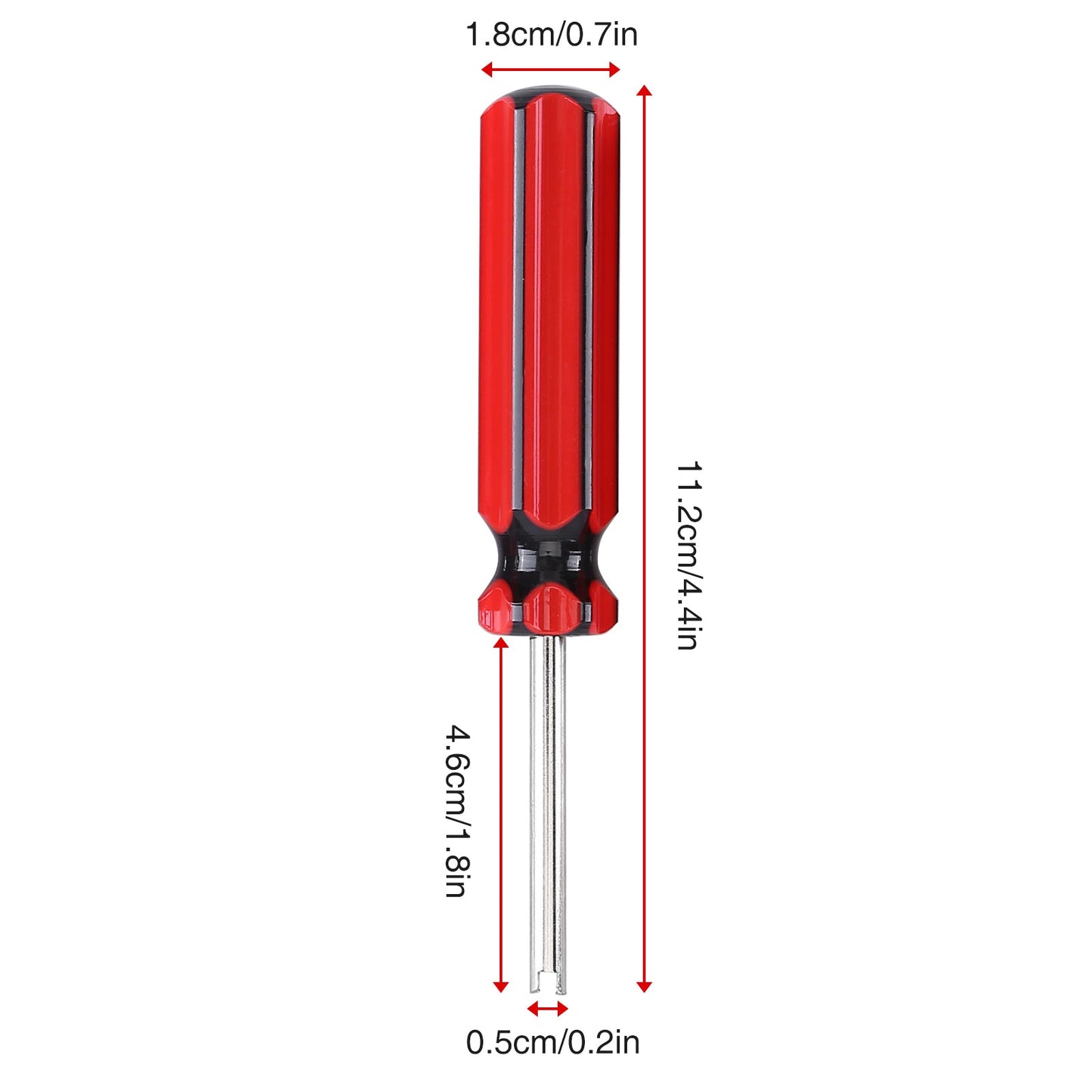 3 Pcs Tire Valve Core Remover Tools, Screwdriver Valve Stem Core Installer & Remover for Car, Truck, and Motorcycle