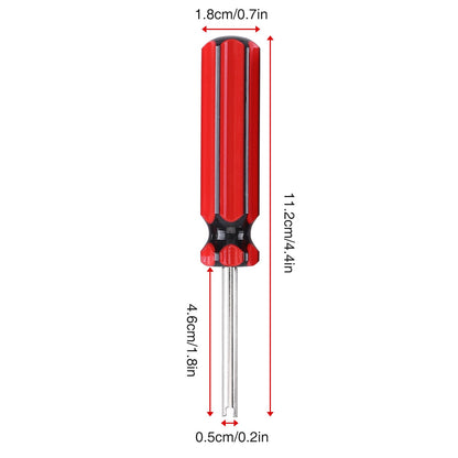 3 Pcs Tire Valve Core Remover Tools, Screwdriver Valve Stem Core Installer & Remover for Car, Truck, and Motorcycle