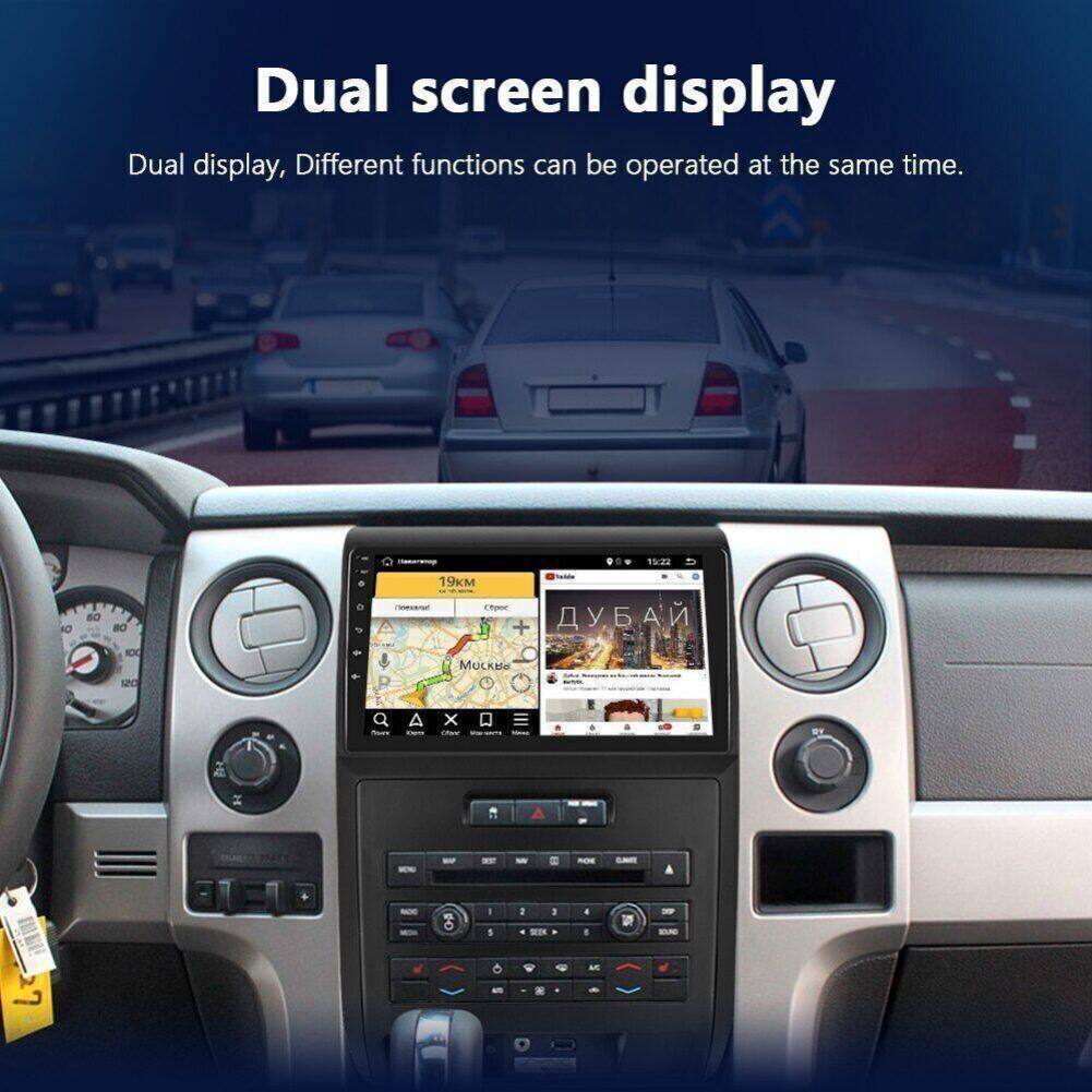 CarPlay & Android Auto Car Stereo for Ford F-150 (2009–2014) – 9" Touchscreen, Android 13, 2+32GB, AHD Backup Camera Compatible