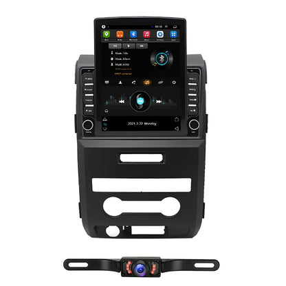 Android 13 Car Stereo for Ford F-150 2009–2014 – 9.7" Touch Screen, Wireless CarPlay & Android Auto, 2+32GB, Wide License Plate Camera