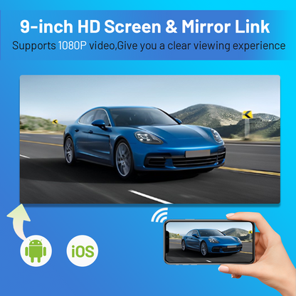 Android 13 Car Stereo for Toyota Corolla (2006–2013) – 9" Touchscreen with Wireless CarPlay, Android Auto, GPS, Bluetooth, 2+32GB