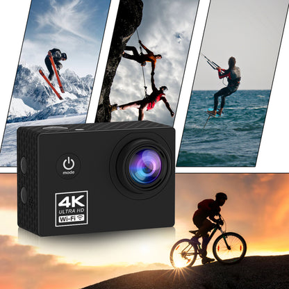 4K Action Camera 1080P/30FPS WiFi 2.0" 170D Underwater Waterproof Helmet Video Recording Camera Sports Cameras Outdoor Mini Cam