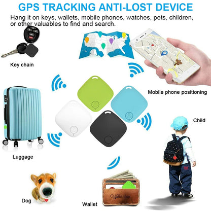 5-Pack Anti-lost Wireless GPS Tracker Locator Finder For Kid Key Pet Dog Bicycle