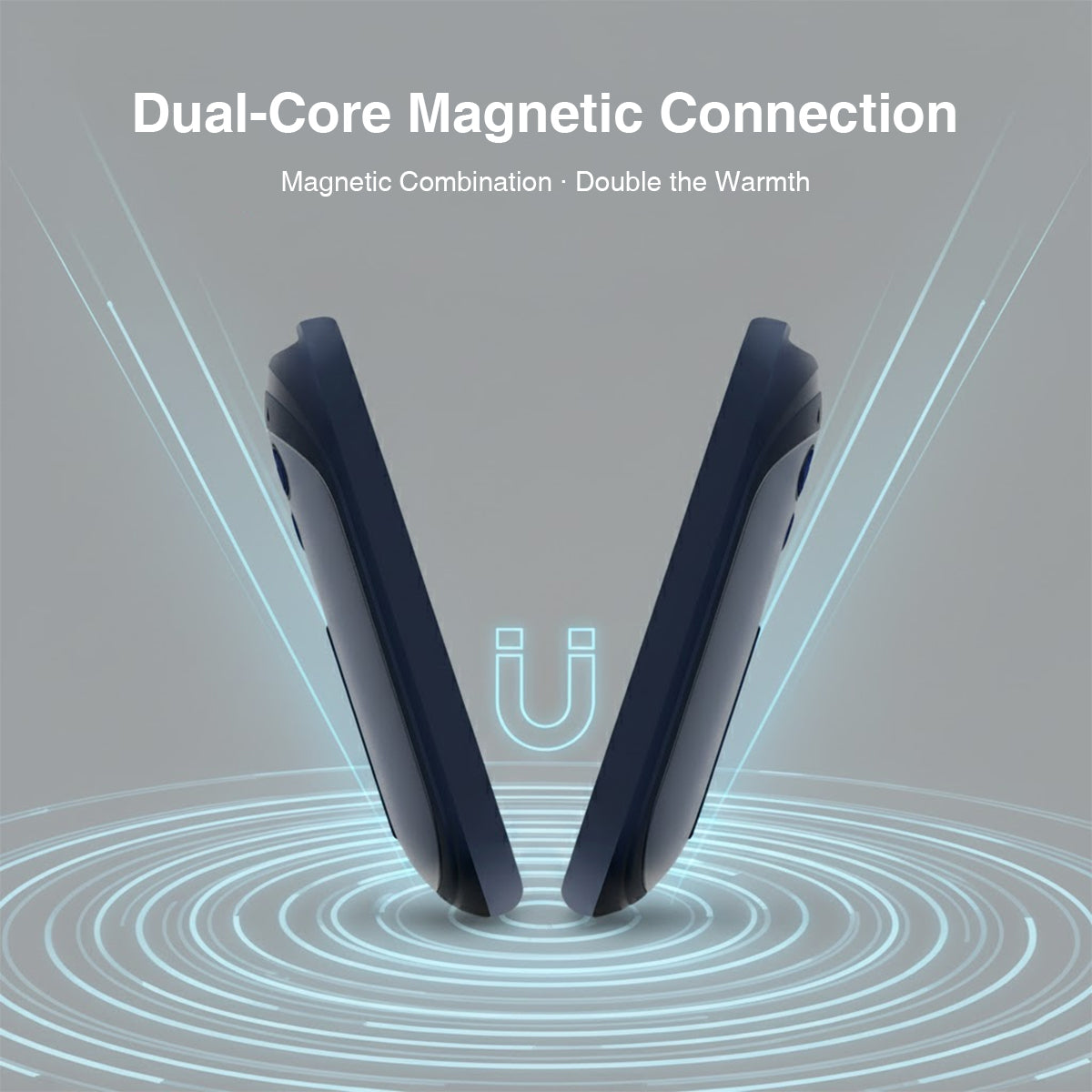 Elektrischer Handwärmer im 2er-Pack, 5 Heizstufen + Taschenlampe, tragbar für Taschenhandschuhe, Geschenkidee zu Weihnachten, Winter-Must-have, Outdoor, für Damen und Herren