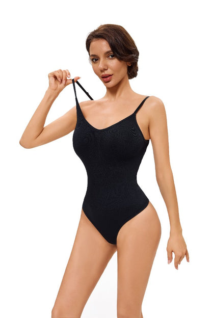 Women's Shapewear Bodysuit Tummy Control Body Shaper Seamless Sculpting Snatched Waist Body Suit