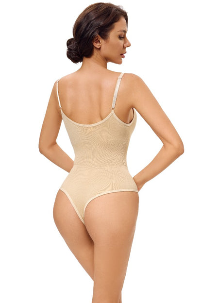 Women's Shapewear Bodysuit Tummy Control Body Shaper Seamless Sculpting Snatched Waist Body Suit