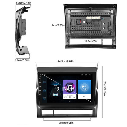 9" Android 13 Car Stereo for 2005–2013 Toyota Tacoma with Built-in CarPlay & Android Auto | 2+32G | AHD Backup Camera Included