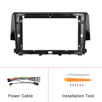 Android 13 Car Stereo for Honda Civic 2016-2020 – 9 Inch Touch Screen with CarPlay, Android Auto, 2+32G, 4-LED Backup Camera